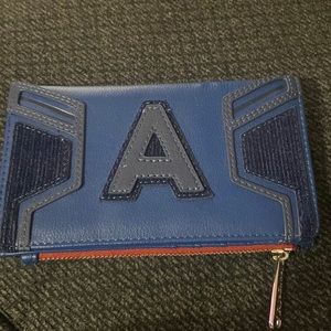 Disney Marvel Captain America Loungefly wallet